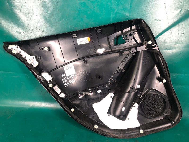 Карта двери задняя правая 3 BM 13-19 2017 2.0L 4