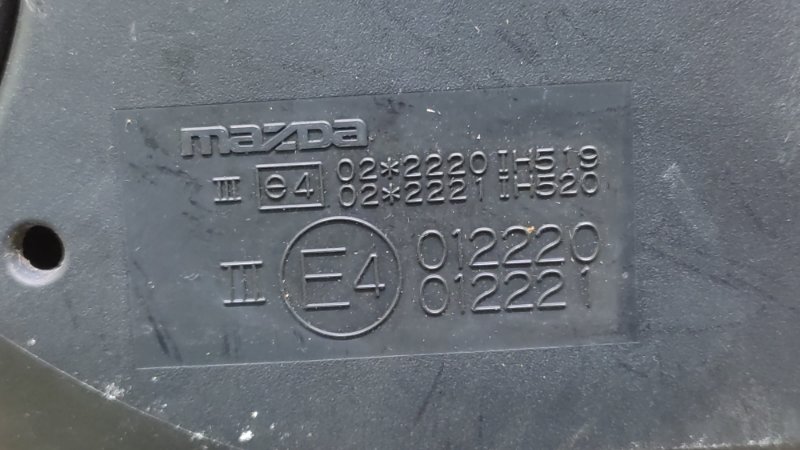 Зеркало левое 3 BK 03-08 2006 SEDAN 2.3 L3