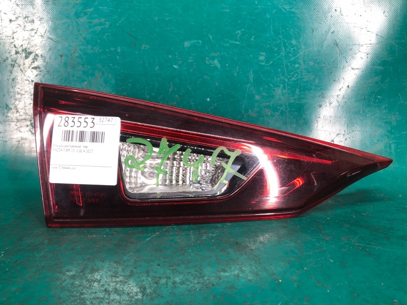 Запчасть фонарь внутренний левый MAZDA 3 BM 13-19 2017 2.0L 4 B45A-51-3G0 Б/У Фонарь внутренний левый MAZDA 3 BM 13-19 2017 2.0L 4 B45A-51-3G0 Б/У