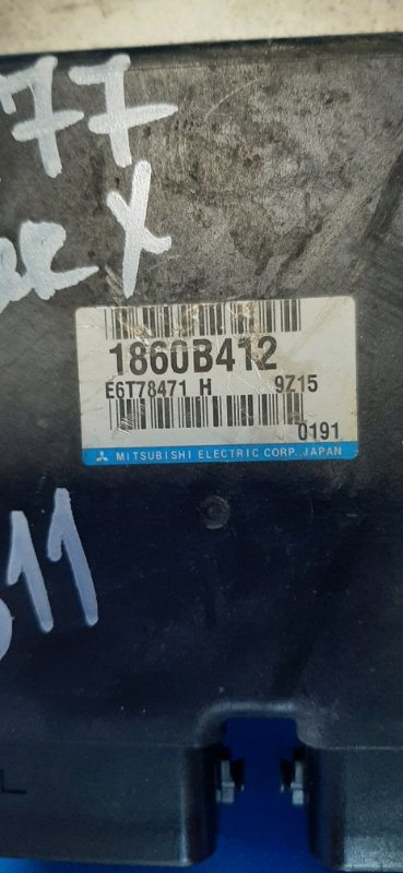 Блок управления двигателем LANCER X 10 07-15