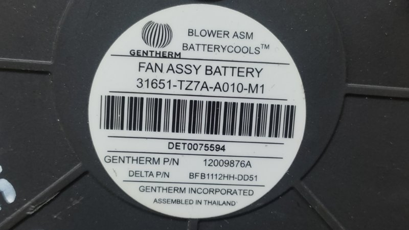 Мотор вентилятора охлаждения TLX 14-17 2017 3.5L 6