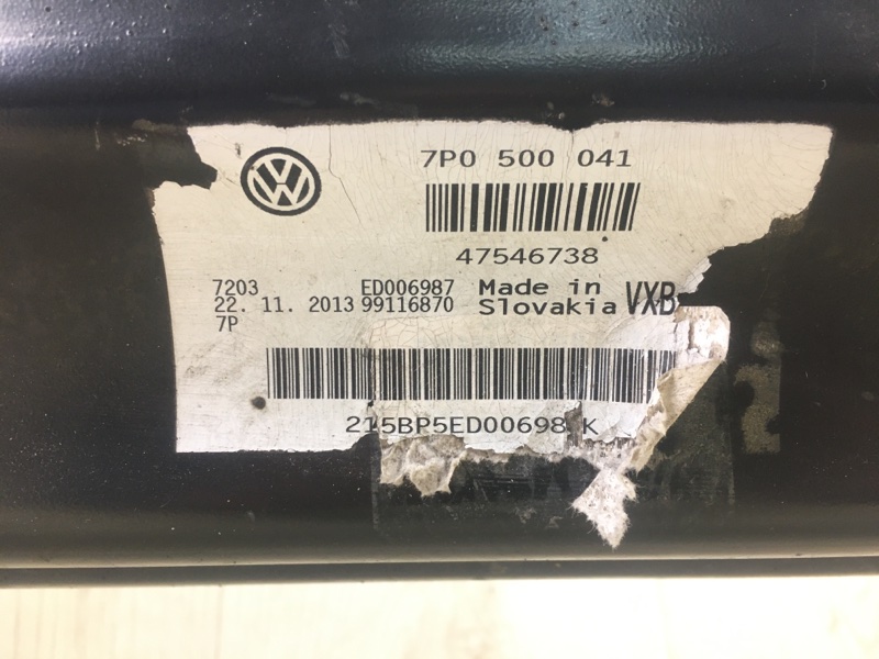 Балка задней подвески TOUAREG 10-17 ВНЕДОРОЖНИК