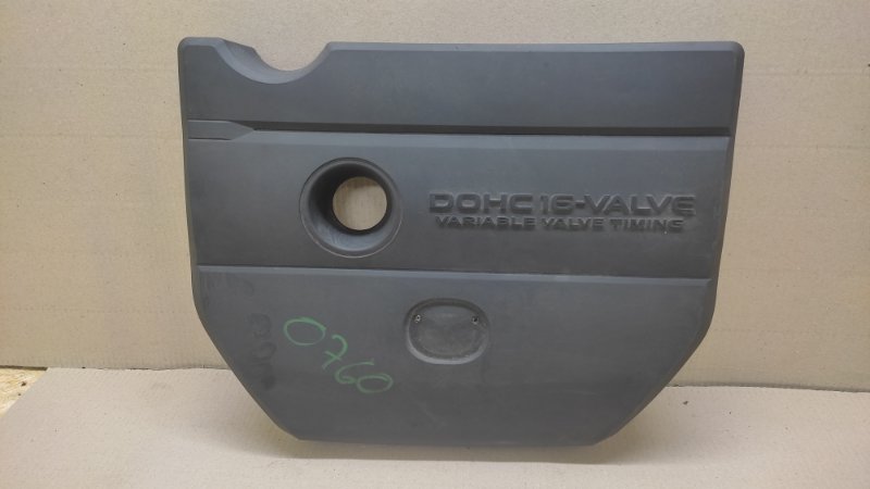 Накладка двигателя декоративная MAZDA 3 BK 03-08 2006 SEDAN 2.3 L3 L3G6-10-2F0A Б/У