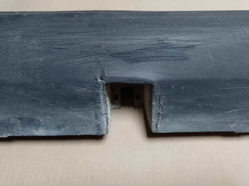 Накладка порога наружная левая FORD FUSION 14- 2.5L