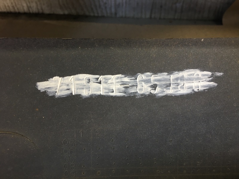 Бампер задний GRAND VITARA 05-15 Внедорожник