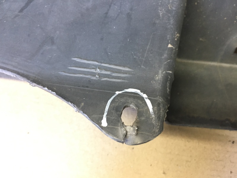 Бампер задний GRAND VITARA 05-15 Внедорожник