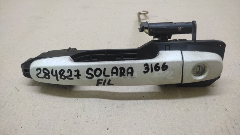 Ручка двери наружная передняя левая TOYOTA SOLARA 03-09 2004 3.3 3MZFE 69211-AA020-A1 Б/У