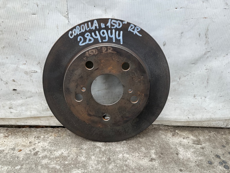 Тормозной диск задний TOYOTA COROLLA 150 06-13 42431-12260 Б/У