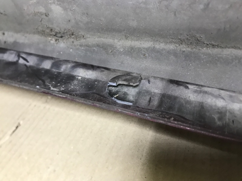 Накладка порога наружная левая MITSUBISHI ECLIPSE 05-08 COUPE 2.4