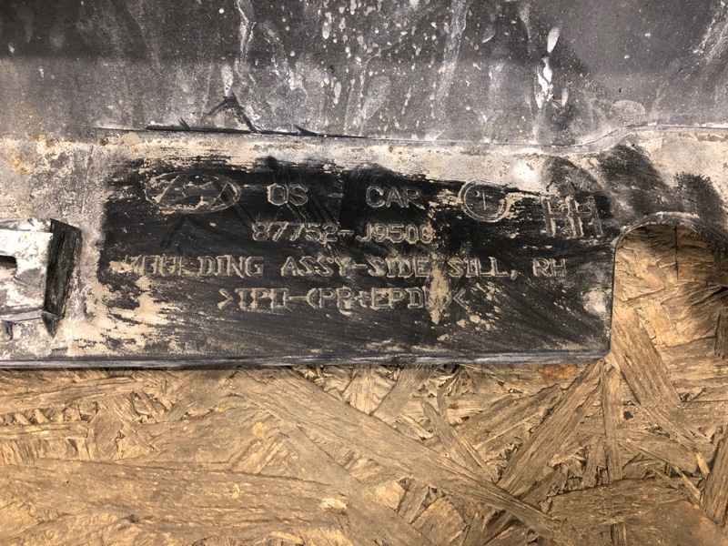 Накладка порога наружная правая KONA OS 17-23