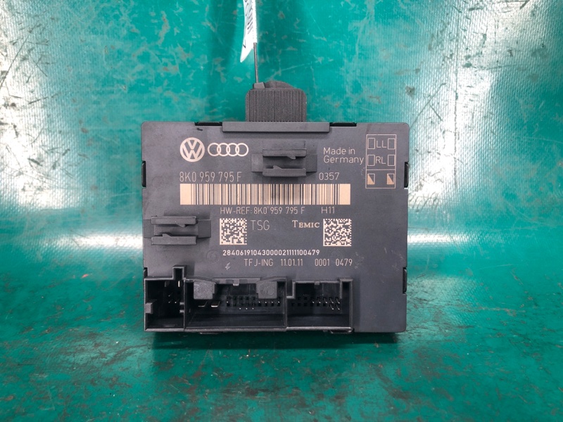 Запчасть блок управления дверей задний правый AUDI Q5 08-16 2011 CAEB 2.0T 8K0 959 795 F Б/У Блок управления дверей задний правый AUDI Q5 08-16 2011 CAEB 2.0T 8K0 959 795 F Б/У