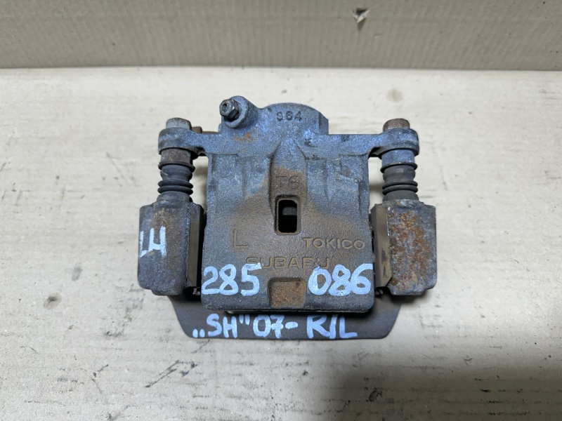 Суппорт тормозной задний левый SUBARU FORESTER SH 07-12 26692FG010 Б/У