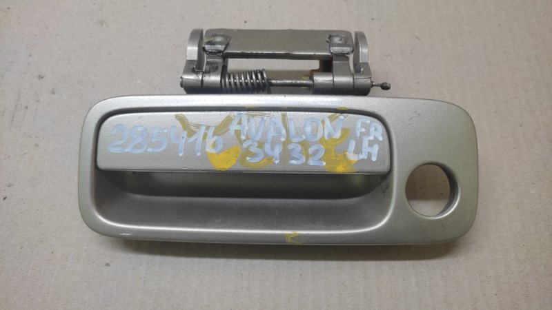 Ручка двери наружная передняя левая TOYOTA AVALON 99-05 2000 3.0 1MZFE 69220-AC030-E0 Б/У