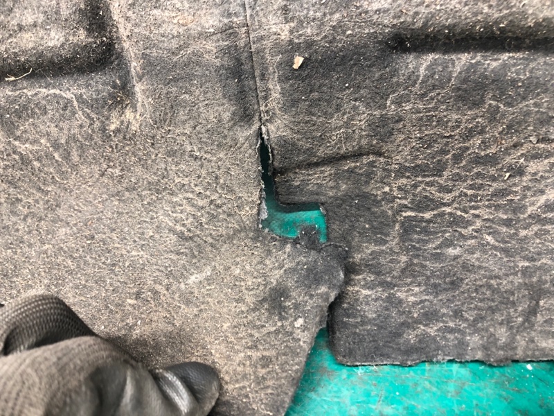 Подкрылок задний левый FUSION 14- 2016 2.5L