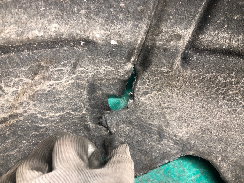 Подкрылок задний правый FORD FUSION 14- 2.5L