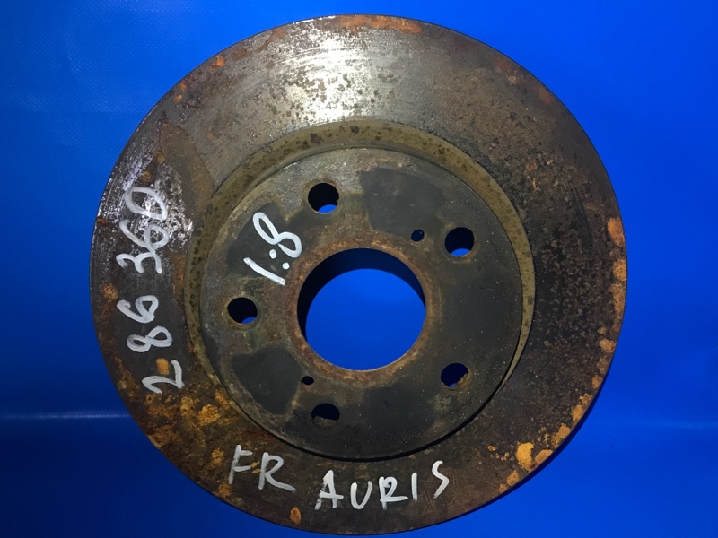 Тормозной диск передний TOYOTA AURIS 06-12 43512-02190 Б/У