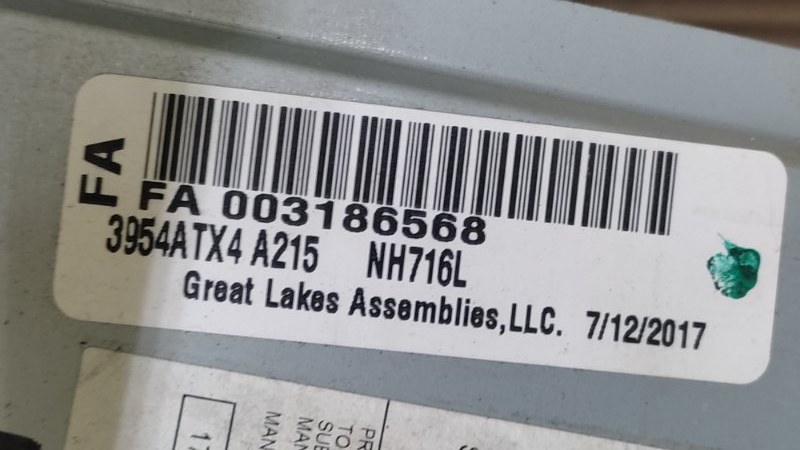 Магнитола RDX 12-19 2017 TB4 3.5 J35Z2