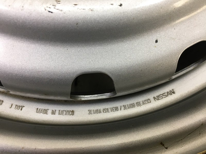 Диск колесный металлический NV200 USA 13- 2.0 MR20DE Диск колесный металлический NV200 USA 13- 2.0 MR20DE