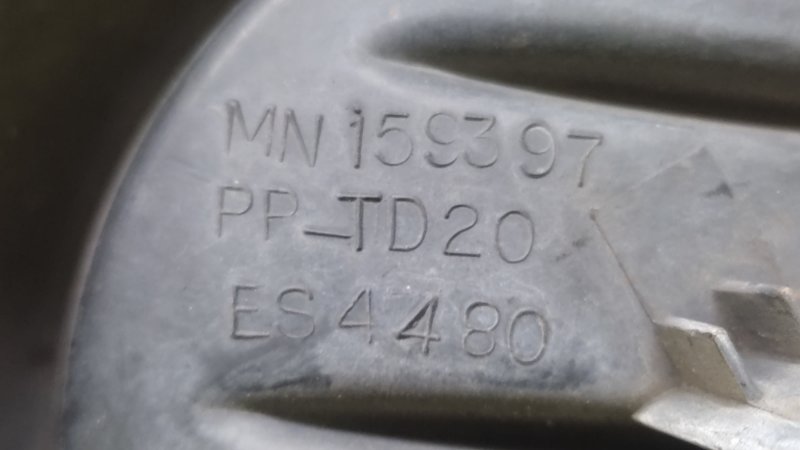 Заглушка ПТФ передняя ECLIPSE 05-08 2006 COUPE 2.4