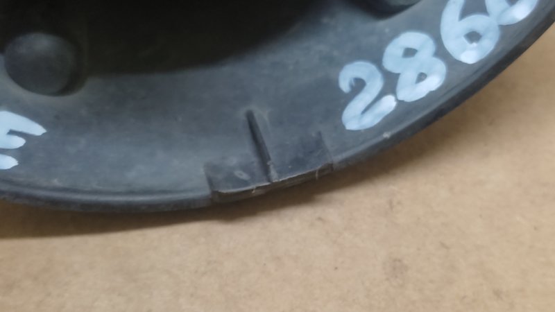 Заглушка ПТФ передняя MITSUBISHI ECLIPSE 05-08 COUPE 2.4