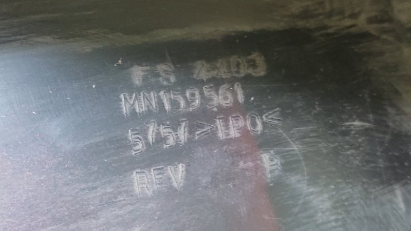 Накладка крыла левая ECLIPSE 05-08 2006 COUPE 2.4 Накладка крыла левая ECLIPSE 05-08 2006 COUPE 2.4