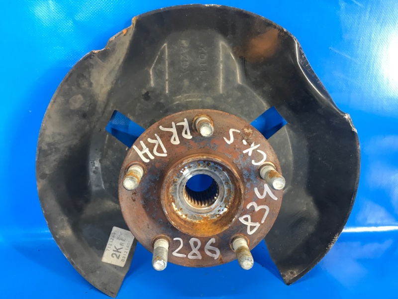 Запчасть ступица задняя правая MAZDA CX-5 (KE) 11-17 KD35-26-15XB Б/У Ступица задняя правая MAZDA CX-5 (KE) 11-17 KD35-26-15XB Б/У