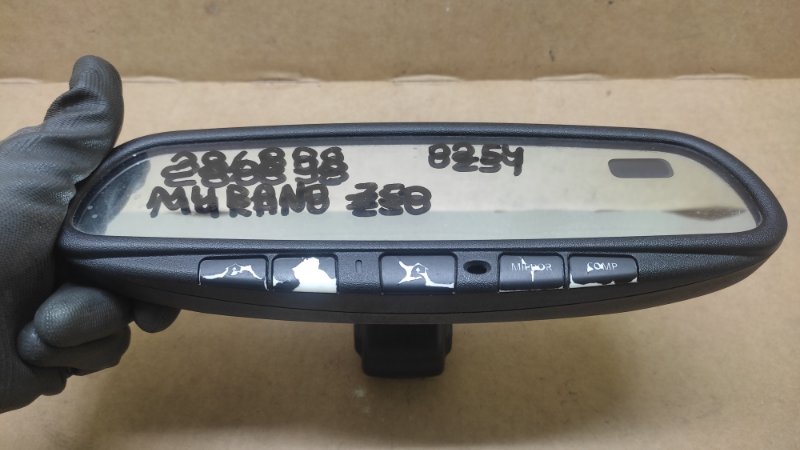 Запчасть зеркало салона NISSAN MURANO Z50 02-07 2004 3.5 VQ35DE 96321-CA100 Б/У Зеркало салона NISSAN MURANO Z50 02-07 2004 3.5 VQ35DE 96321-CA100 Б/У