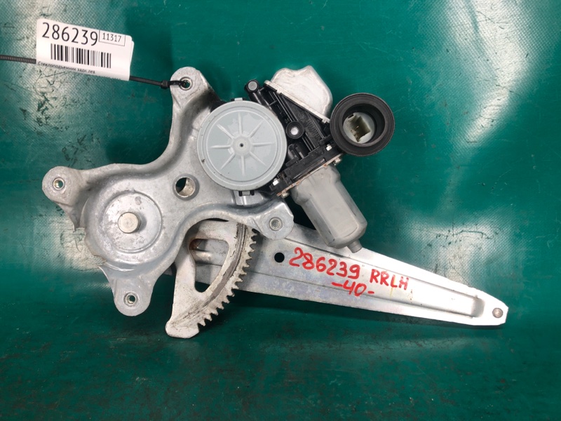 Стеклоподъемник задний левый TOYOTA CAMRY 40 06-11 2010 2.5 2ARFE 69804-06110 Б/У