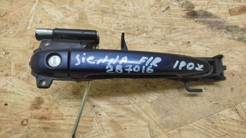 Ручка двери наружная передняя правая TOYOTA SIENNA 03-10 2006 3.5 2GR-FE 69211-AE020-J7 Б/У