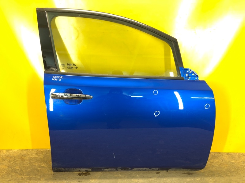 Дверь передняя правая NISSAN LEAF 18- 80152-3NF0A Б/У