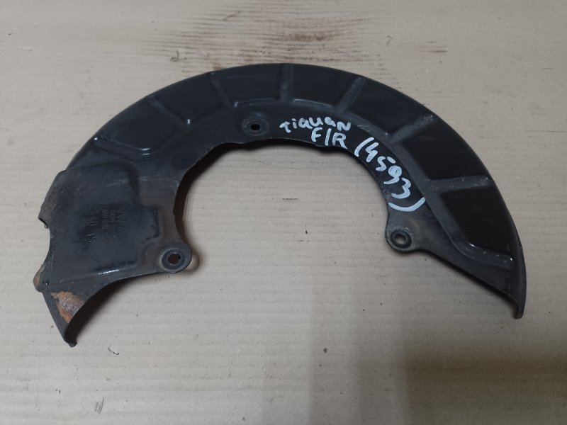 Защита тормозного диска передняя правая TIGUAN 08-17 2016 2.0 CCTA