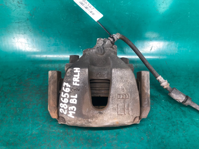 Запчасть суппорт тормозной передний левый MAZDA 3 BL 09-13 2012 2.0 LF BPYK-33-71XC Б/У Суппорт тормозной передний левый MAZDA 3 BL 09-13 2012 2.0 LF BPYK-33-71XC Б/У