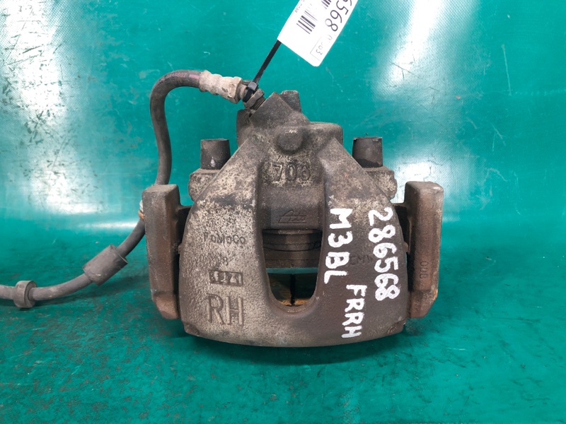 Запчасть суппорт тормозной передний правый MAZDA 3 BL 09-13 2012 2.0 LF BPYK-33-61XC Б/У Суппорт тормозной передний правый MAZDA 3 BL 09-13 2012 2.0 LF BPYK-33-61XC Б/У