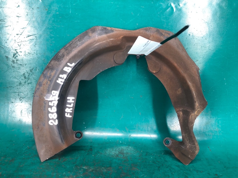 Защита тормозного диска передняя левая MAZDA 3 BL 09-13 2012 2.0 LF BBM2-33-270 Б/У