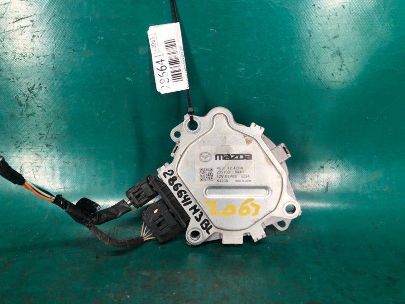 Моторчик изменения фаз ГРМ MAZDA 3 BL 09-13 2012 2.0 LF PE01-12-4Z0A Б/У