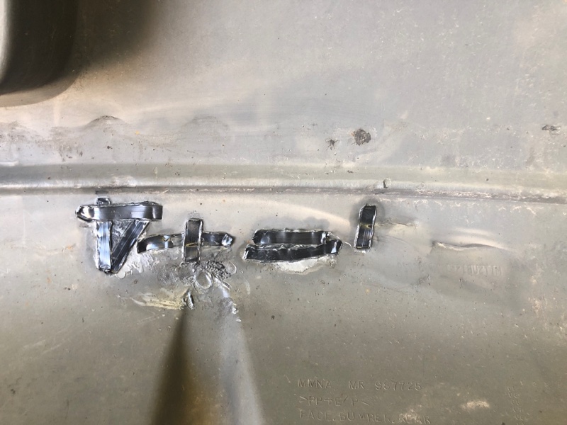 Бампер задний ECLIPSE 05-08 2008 DK 2.4 4G69