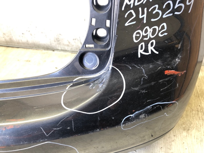 Бампер задний MDX (YD3) 13-21 2014 Внедорожник 3.5 J35Y5