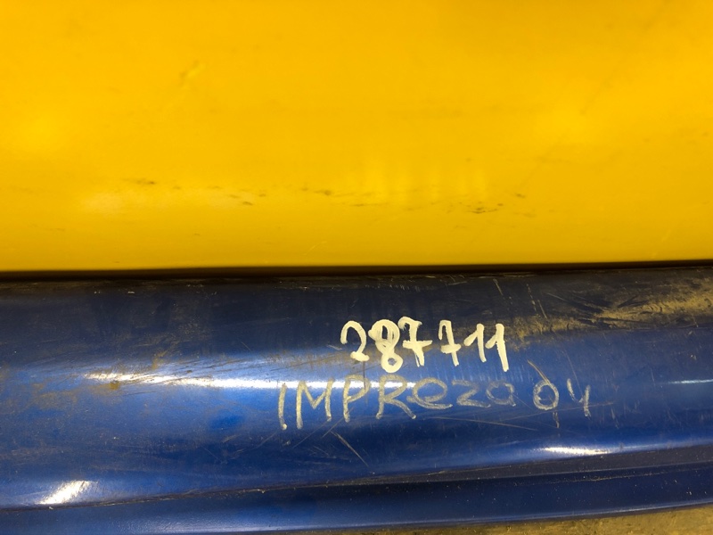 Накладка порога наружная левая IMPREZA 00-07 GD/GG Накладка порога наружная левая IMPREZA 00-07 GD/GG
