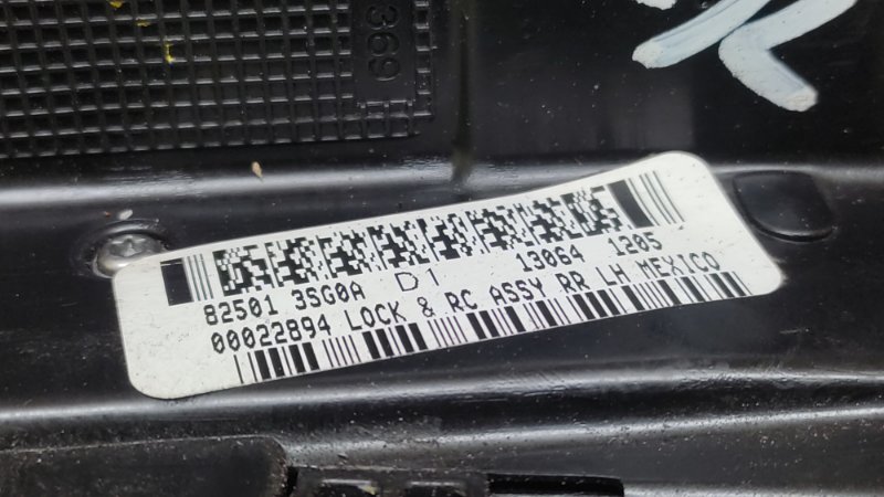 Замок двери задний левый NISSAN SENTRA B17 12-21 1.8 MRA8DE Замок двери задний левый NISSAN SENTRA B17 12-21 1.8 MRA8DE