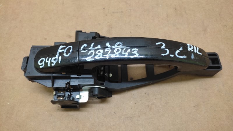 Ручка двери наружная задняя левая FORD FOCUS 10-18 2018 MK3 2.0 C20HDEX CV6Z-5422404-CA Б/У