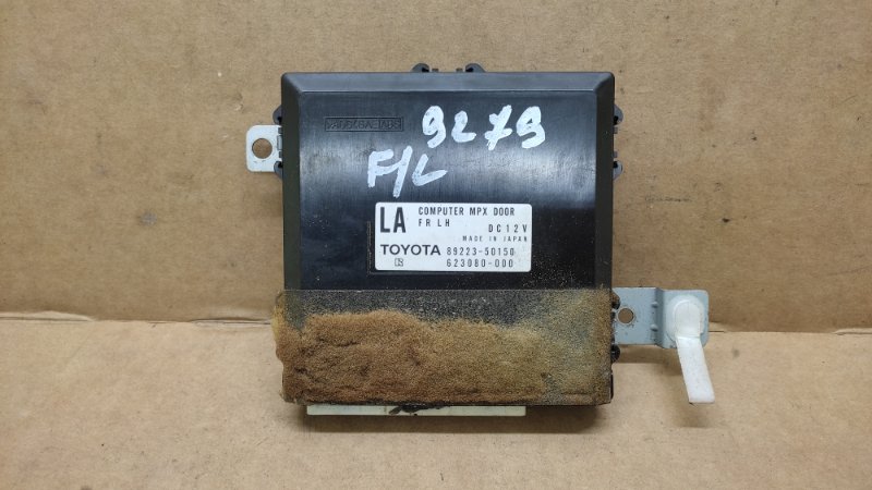 Блок управления дверей передний левый LEXUS LS430 00-06 2000 UCF30L 4.3 3UZFE 89223-50150 Б/У