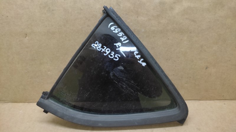 Стекло двери глухое заднее левое NISSAN VERSA B17 11-19 2013 SEDAN 1.6 HR16DE 82263-3BA0A Б/У