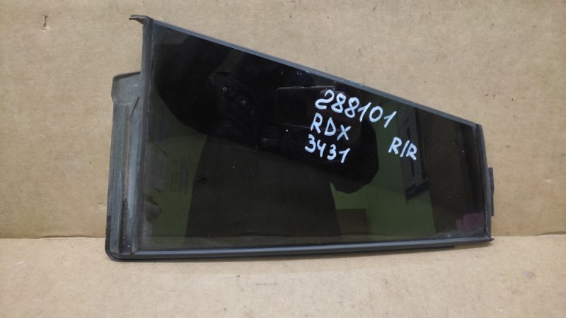 Стекло двери глухое заднее правое ACURA RDX 12-19 2017 TB4 3.5 J35Z2 73410-TX4-A02 Б/У