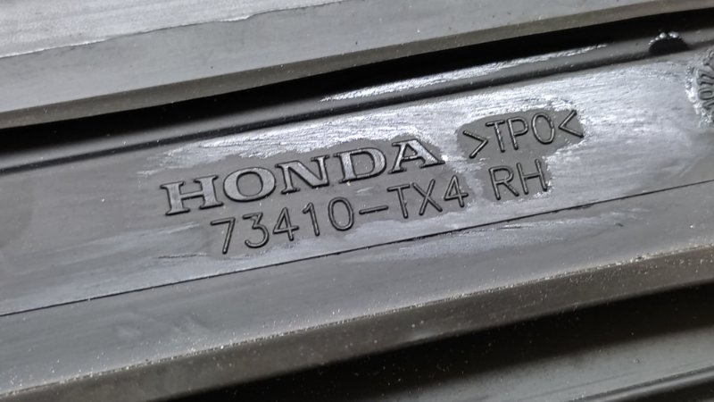 Стекло двери глухое заднее правое RDX 12-19 2017 TB4 3.5 J35Z2