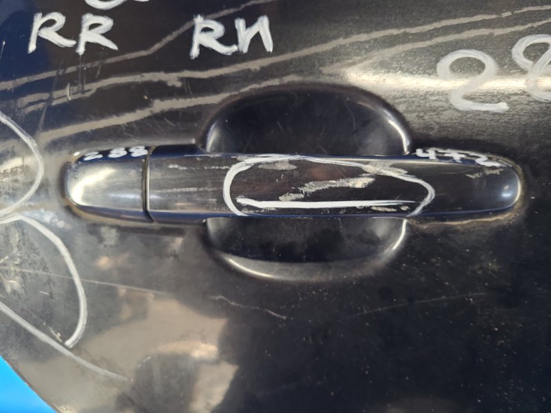 Ручка двери наружная задняя правая TOYOTA COROLLA 150 06-13 Б/У