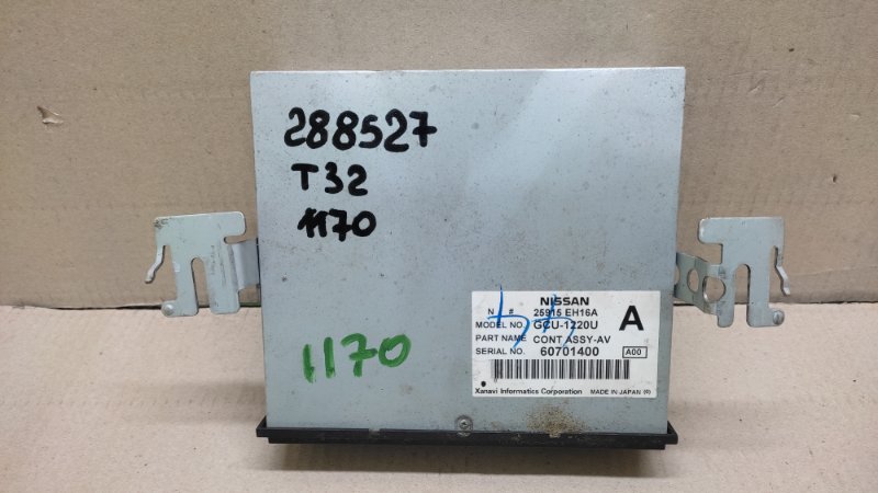 Блок управления блютуз NISSAN X-TRAIL/ROGUE T32 13-20 2018 2.5 QR25DE 25915-EH16A Б/У