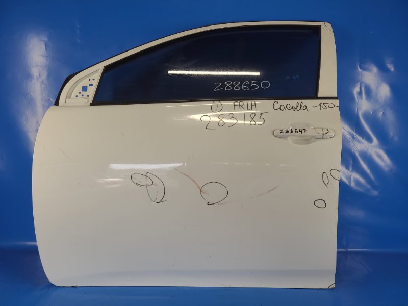 Дверь передняя левая TOYOTA COROLLA 150 06-13 67002-02330 Б/У