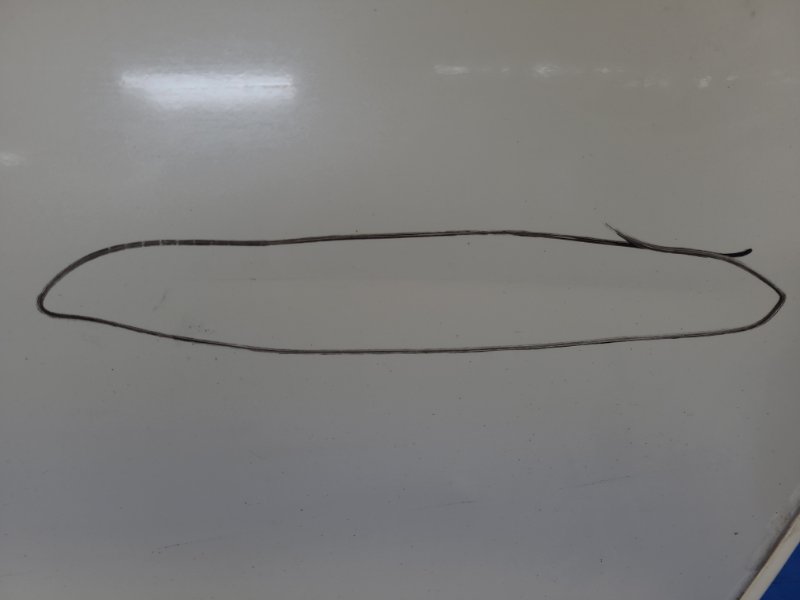 Дверь задняя левая YARIS 05–11