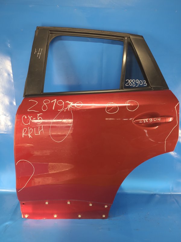 Запчасть дверь задняя левая MAZDA CX-5 (KE) 11-17 KDY3-73-02XC Б/У Дверь задняя левая MAZDA CX-5 (KE) 11-17 KDY3-73-02XC Б/У