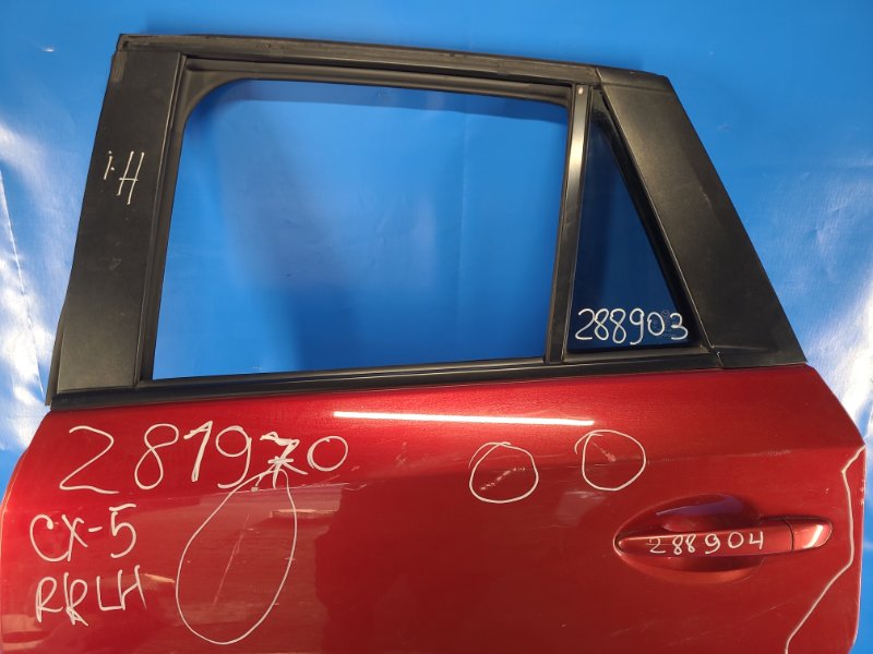 Дверь задняя левая CX-5 (KE) 11-17 Дверь задняя левая CX-5 (KE) 11-17